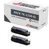 Compatível PACK 2X Kyocera TK-1150XL