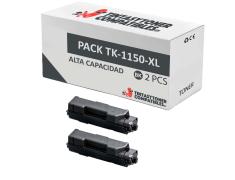 Compatível PACK 2X Kyocera TK-1150XL