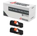 Compatível Pack 2x Kyocera TK-140 / TK-142 / TK-144