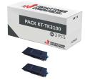 Compatível Pacote 2x Kyocera TK-3100 / TK-3110 / TK-3130
