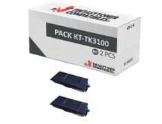 Compatível Pacote 2x Kyocera TK-3100 / TK-3110 / TK-3130