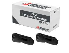 Compatível Pack 2x Kyocera TK-3130