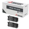 Compatível Pack 2x Kyocera TK-3150