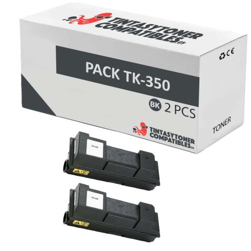 Compatível Pack 2x Kyocera TK-350