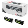 Compatível PACK 2X LEXMARK MS510 / MS610