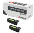 Compatível PACK 2X LEXMARK MX710 / MX711 / MX810 / MX811 / MX812 (25k) 62D2H00/622H