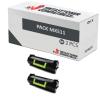 Compatível PACK 2X LEXMARK MX510 / MX511 / MX611