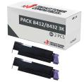Compatível Pack 2x OKI B412 / B432 / B512 / MB472 / MB492 / MB562 (3K)