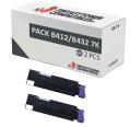 Compatível Pack 2x OKI B412 / B432 / B512 / MB472 / MB492 / MB562 (7k)
