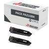 Compatível Pack 2x Pantum PA210 Preto
