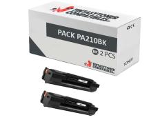 Compatível Pack 2x Pantum PA210 Preto