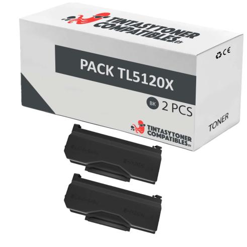 Compatível Pacote 2x Pantum TL-5120X Preto