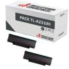 Compatível Pack 2x Pantum TL-A2310H Preto