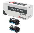 Compatível Pacote 2x Ricoh IM350 Preto