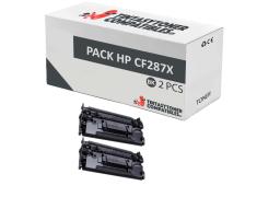 Compatível Pacote 2x Toner HP CF287X