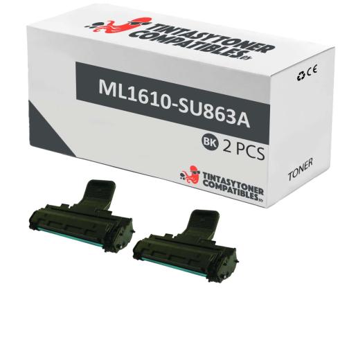 Compatível Pacote 2x Toner ML-1610 / ML-2010 / SCX-4521