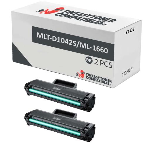 Compatível Pacote 2x Toner ML-1660/SCX-3200/MLT-D1042S