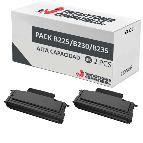 Compatível PACK 2X Xerox B230H / B225H / B235H Preto (Alta Capacidade)