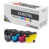 Compatível Pack Brother LC427XL