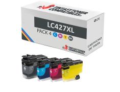Compatível Pack Brother LC427XL