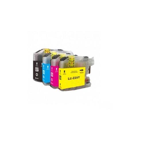 Pacote compatível 4 x BROTHER LC-227 / LC-225