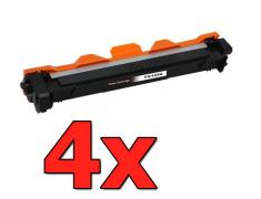 Pacote compatível 4 x BROTHER TN-1050