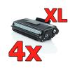 Pacote compatível 4 X Brother TN-3130 / TN-3170 / TN-3230 / TN-3280 XL (alta capacidade)