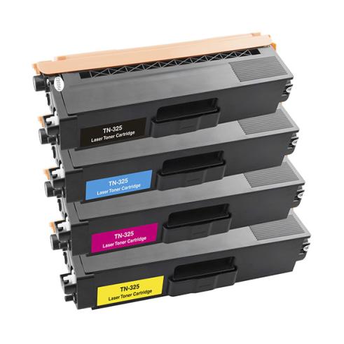Pacote compatível 4 x BROTHER TN-325 TN-320