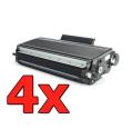 Pacote compatível 4 x Brother TN-3480 / TN-3430