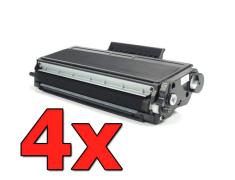 Pacote compatível 4 x Brother TN-3480 / TN-3430