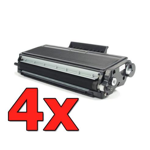 Pacote compatível 4 x Brother TN-3480 / TN-3430