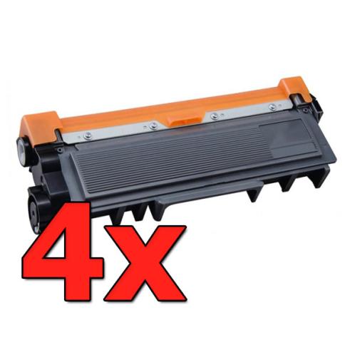 Pacote Compatível 4 x Brother TN2310 2320