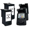 Pacote Compatível 4 x Canon PG-510 / CL-511