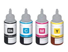 Pacote Compatível 4 x Frasco de Tinta Epson 664