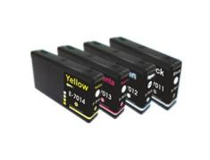 Pacote compatível 4 x EPSON- T-7011- / 2/3/4