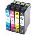 Pacote 4 x EPSON T502XL preto compatível