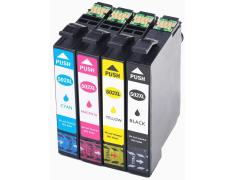 Pacote 4 x EPSON T502XL preto compatível