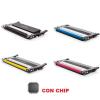 Pacote compatível 4 X HP 117A / W2070A / 1/2/3 (com chip)