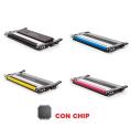Pacote compatível 4 X HP 117A / W2070A / 1/2/3 (com chip)