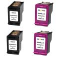 Pack 4 x Compatível com HP 304 XL remanufaturado