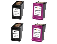 Pack 4 x Compatível com HP 304 XL remanufaturado