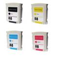 Pacote Compatível 4 x HP 88 XL Remanufaturado