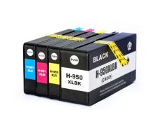 Pacote compatível 4 x HP 950 XL e 951 XL