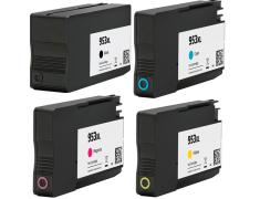 Compatível Pacote 4 X HP 953XL