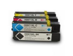 Compatível Pacote 4 x HP 970/971 XL
