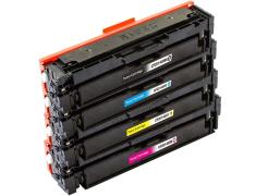 Pacote compatível 4 x HP CC530 / 1 / 2 / 3 A