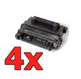 Pacote compatível 4 x HP CE390A