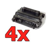 Pacote compatível 4 x HP CE390A