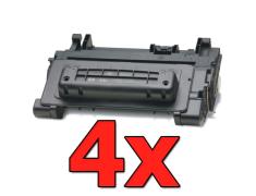 Pacote compatível 4 x HP CE390X