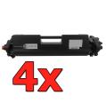 Pacote compatível 4 x HP CF217A Premium Chip